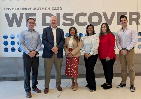 Loyola Medicine general surgery residency team photo