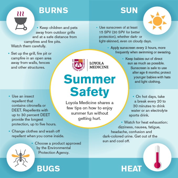 Summer safety tips