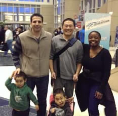 Visitors to Chicago Auto Show