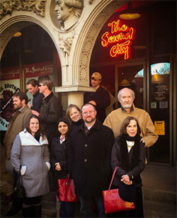 Radiology residents at Second City