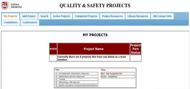 Screenshot of QSP Projects