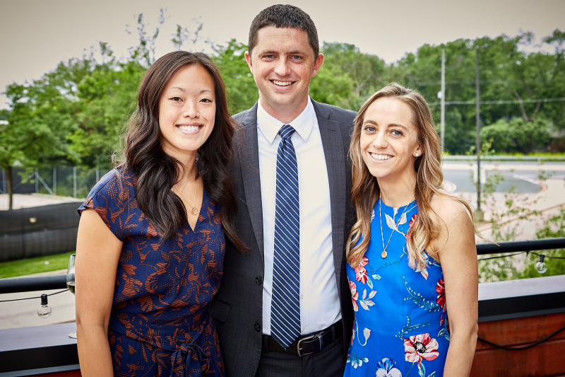 Esther Cheng, Matthew Bartindale, and Alison Kartush