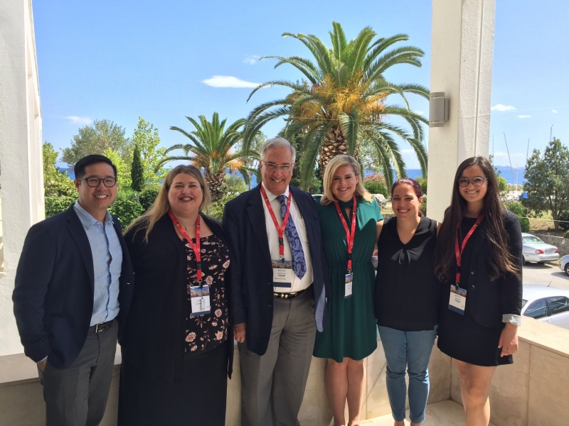 Loyola Medicine colleagues at a conference