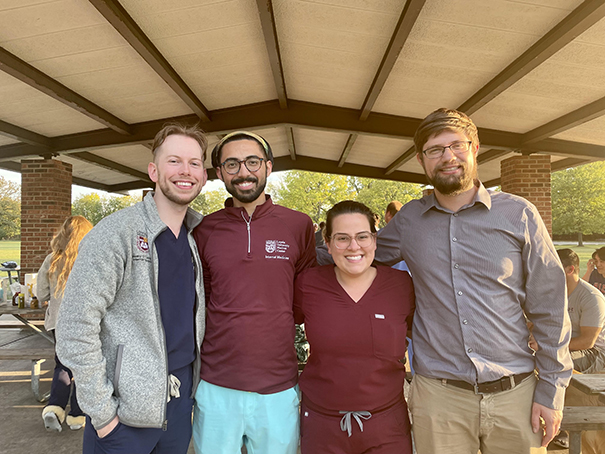 Loyola internal medicine residents at work