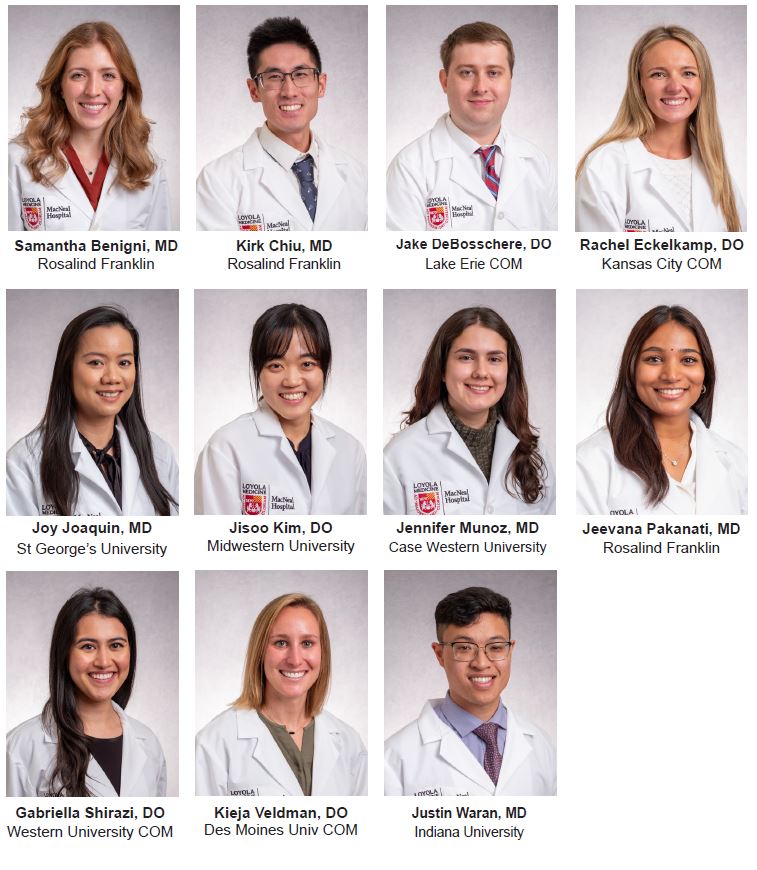 MacNeal Hospital Family Medicine Residents Class of 2026