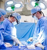 Loyola Medicine orthopaedic surgeons operating