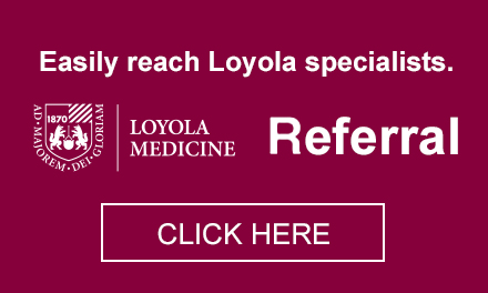 Loyola Medicine Referral app logo