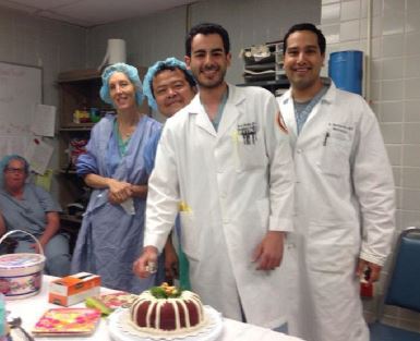 Drs. Tarik Ibrahim, Anand Germanwala, and Loyola University Medical Center Staff