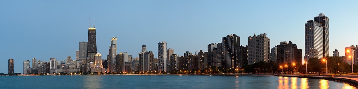 Chicago skyline photo